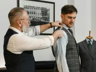 Suits & Blazers made to measure at Mukhtar Tailor, Kolkata